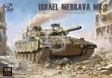 Israel Merkava Mk.2 w/ Full Interior & Workable Tracks - Border Model BT-055 skala 1/35 