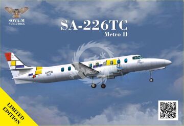  NA ZAMÓWIENIE - SA-226TS Regional airliner - Sova-M SVM-72066 skala 1:72
