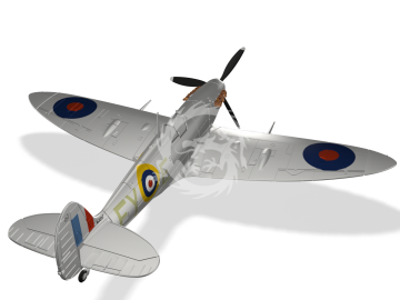 MDR14469 Metallic Details Model samolotu Supermarine Spitfire Mk.Vb w skali 1/144, drukowany w 3D