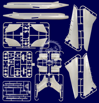 Vickers Super VC10 Type 1151 BOAC Airlines Roden 313 skala 1/144