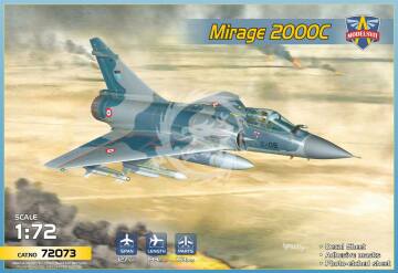 Mirage 2000C multirole jet fighter ModelSvit 72073 skala 1/72