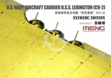Model plastikowy U.S.S. Lexington (CV-2) EXTREME EDITION Meng Model ES-007 skala 1/700