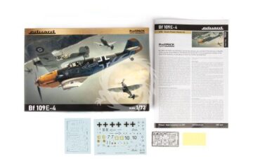 Bf 109E-4 ProfiPACK edition Eduard 7033 skala 1/72