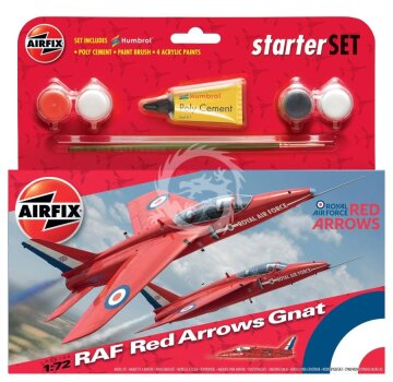 Red Arrows Gnat Airfix A55105 skala 1/72