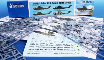 AH-1Q/S Cobra US & Turkish ARMY Service Special Hobby SH48232 skala 1/48