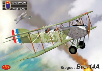 WW I Breguet Bre-14A Kovozavody Prostejov KPM0321 72321 skala 1/72