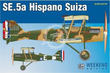 PROMOCYJNA CENA - SE.5a Hispano Suiza weekend - Eduard 8453  skala 1/48