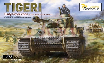 Tiger I Early Production Vespid Models VS720018 skala 1/72