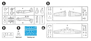 LT-6G Texan 'Korean War' Wolfpack WP17211 skala 1/72