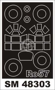 IMAM Ro-57 Special Hobby Montex SM48303 skala 1/48