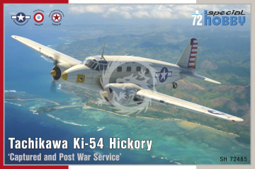 Tachikawa Ki-54 “Hickory” Captured and Post War Service Special Hobby SH72485 skala 1/72
