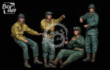WW II U.S. Tank Crew Border Model BR-007 skala 1/35