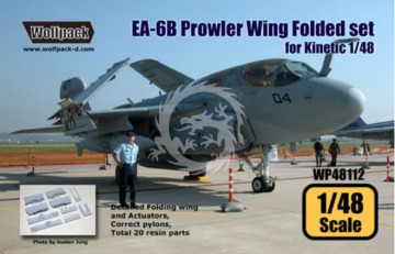 EA-6B Prowler Wing Folded Set for Kinetic, Italeri - Wolfpack WP48112 skala 1/48
