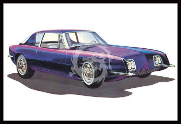 1963 Studebaker Avanti AMT - AMT1312 skala 1/25