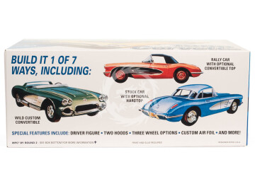 1960 Chevrolet Corvette 7 in 1 - MPC 1002 skala 1/25