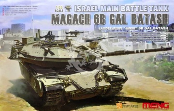 Magach 6B Gal Batash Israel Main Battle Tank - Meng Model TS-040 skala 1/35