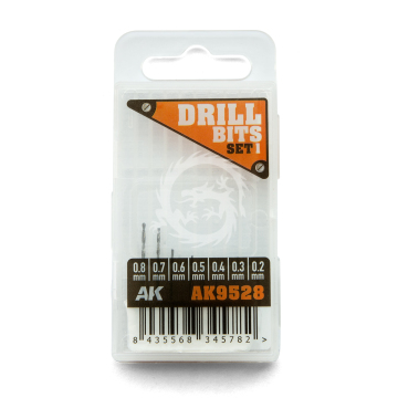 Wiertła - DRILL BITS SET 1 - Ak Interactive AK9528