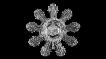 Bristol Jupiter VIII Radial Engine - Metallic Details MDR72124 skala 1/72