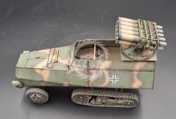 Somua Nebelwefer 42 - KM Model KM-35007 Wydruk 3D skala 1/35 