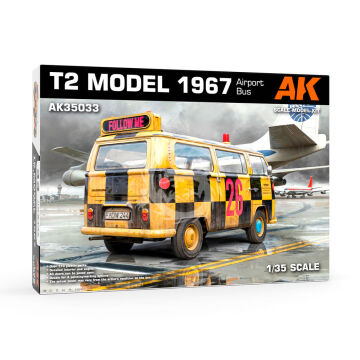 PRZEDSPRZEDAZ - VOLKSWAGEN T2 Model 1967 Airport Bus - AK Interactive AK35033 skala 1/35 
