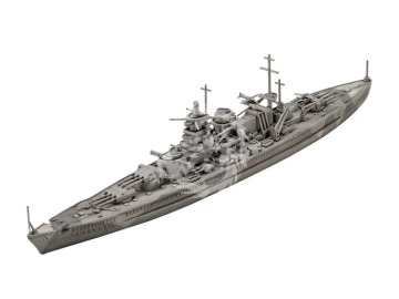 Starter Kit Battleship Gneisenau - Revell 75181 skala 1/1200