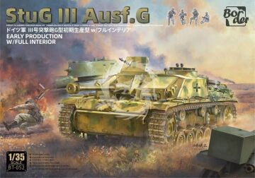 StuG III Ausf. G Early Prod. w/ Full Interior - Border Model BT-052 skala 1/35 