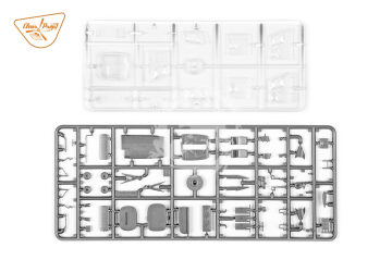 HH-2D Seasprite ADVANCED KIT Clear Prop CP72018 skala 1/72