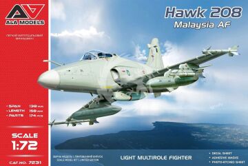  NA ZAMÓWIENIE - Hawk 208 light fighter (MAL) - A&A Models AAM 7231 skala 1:72