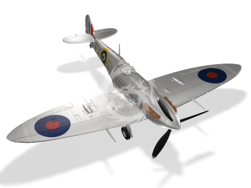 MDR14469 Metallic Details Model samolotu Supermarine Spitfire Mk.Vb w skali 1/144, drukowany w 3D