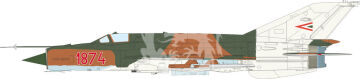 MiG-21bis - Eduard 7479 skala 1:72