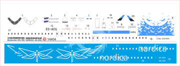 Banzai 144004 - Bombardier CRJ-900 Nordica LOT skala 1/144