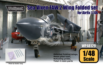 Zestaw dodatków Sea Vixen Wing Folded set (for Airfix 1/48), Wolfpack WP48128 skala 1/48