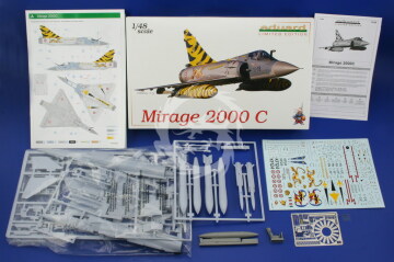 Mirage 2000 C Limited Edition Eduard 1129 skala 1/48