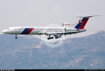 Tupolev Tu-154M - Slovak Government OM-BYR - decal BOA 14431