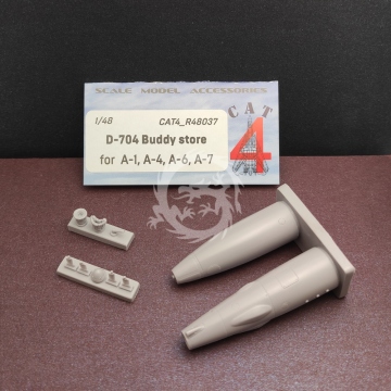 Zestaw dodatków D-704 Buddy store for A-1, A-4, A-6, A-7 Cat4 R48037 skala 1/48