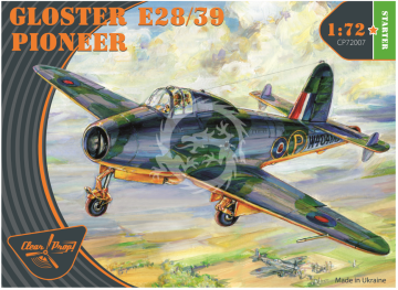 Gloster E28/39 Pioneer Clear Prop! CP72007 1:72