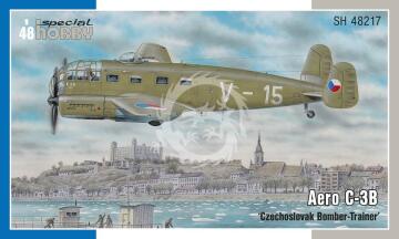 Aero C-3B Czechoslovak Bomber-Trainer Special Hobby SH48217 skala 1/48