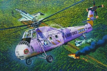 HH-34J USAF Combat Rescue Trumpeter 02884 skala 1/48