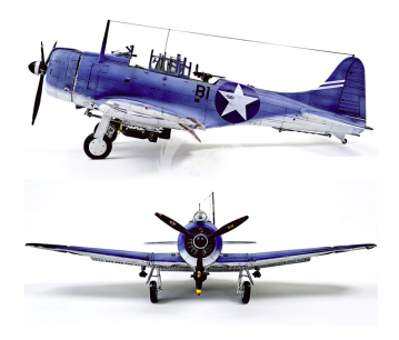 USN SBD-3 The Battle of Midway 80th Anniversary Academy 12345 1/48