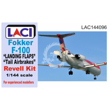 FOKKER F-100 LANDING FLAPS AND AIRBRAKES Laci 144096