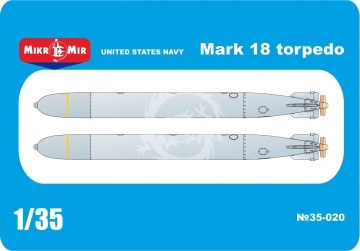 United States Navy Mark 18 Torpedo MikroMir 35-020 skala 1/35