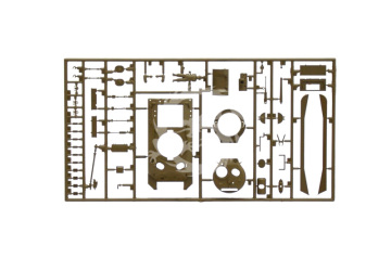 M4A1 Sherman - Italeri 7003 skala 1/72