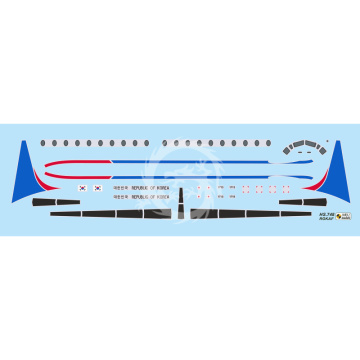 Hawker Siddeley HS. 748 ROKAF - Wolfpack WP14002 skala 1/144