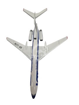 Polskie linie lotnicze Tu-154M w barwach Lot skala 1/200