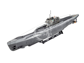 Niemiecki okręt podwodny U-boot Type IX C/40 - Revell 05167 skala 1/144