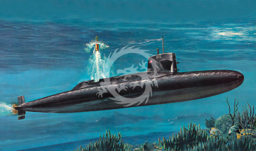 PRZEDSPRZEDAŻ - S.S.B. Abraham Lincoln with Interior - Revell 05185 skala 1/253