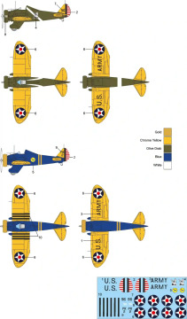 Boeing P-26 Peashooter - Metallic Details MDR14458 skala 1/144