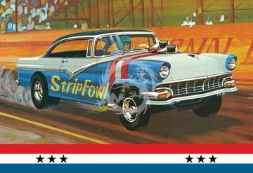 1956 Ford Victoria Hardtop AMT - AMT1308 skala 1/25