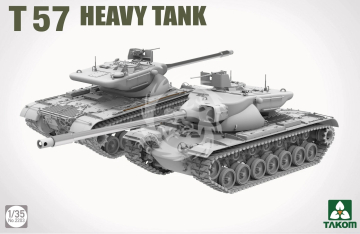 T57 Heavy Tank - Takom TAK2203 skala 1/35