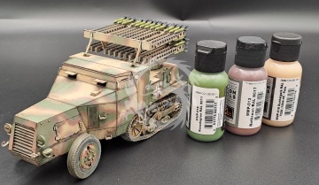 Panzerjager-Fahrzeuge mit 7,5 cm PaK 40 S 307(f) VERSION B - Km Model KM-35004VB skala 1/35 